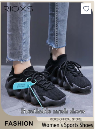 Low Top Sneakers for Women, Fashion Women's Sports Shoes, Breathable Flyknit Mesh Athletic Shoes, Ladies Casual Athletic Shoes, Comfort Athlesiure Shoes for Women, Lightweight Anti-slip Tennis Shoes for Running Walking Jogging, Comfy Footwear for Indoor O
