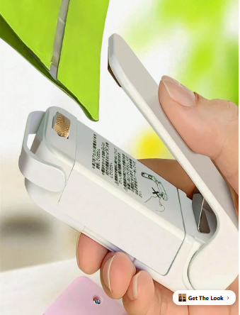 Mini Heat Sealer Bag Sealing Machine, Thermoplastic Food Bag Sealer, Portable Sealing Machine, Packaging Kitchen Accessory