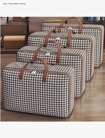 Large Capacity Moving Bag, Student Luggage Organizer Bag, Waterproof Bag, Home Storage Bag, Clothing Storage Bag, Large Capacity Storage Box - Spacious, Versatile Use - Suitable For Camping, Hiking, Weekend Getaways, Business Travel, Fitness Enthusiasts A