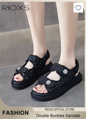 Women's Summer Fashion Sandals with Adjustable Straps, Breathable Open Toe Non-Slip Beach Sandals, Casual Ultra-Cushion Flat Sandals, Suitable for Any Foot Type, Perfect for Your Cool Summer Outfit