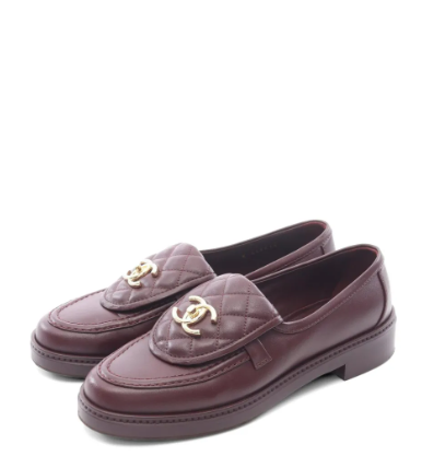CHANEL Pre-Owned 1986-1988 CC Turnlock loafers