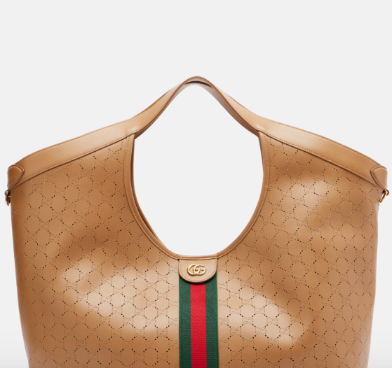 Gucci Giglio Large leather tote bag